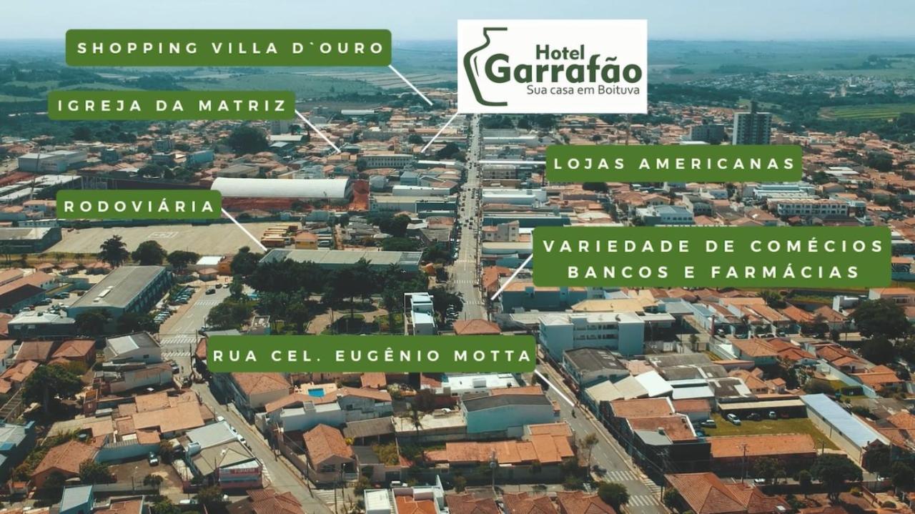 Hotel Garrafao - Localizado No Centro Comercial De Boituva - Sp Екстериор снимка